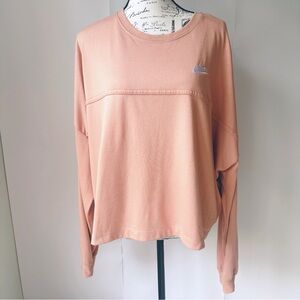 Like new Nike coral Boxy Long Sleeve Tee